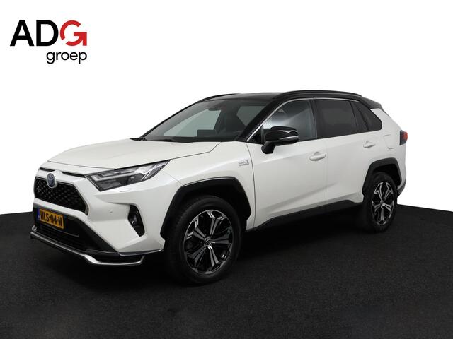 Toyota RAV4 2.5 Plug-in Hybrid AWD Bi-Tone Plus | Adaptive Cruise Control | Navigatie | Lederen Bekleding | Stoelverwarming | Stoelventilatie | Panoramadak | 1500 kg Trekgewicht |