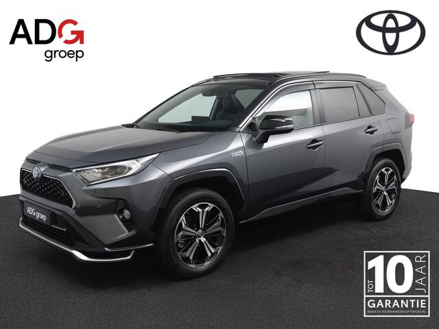 Toyota RAV4 2.5 Plug-in Hybrid AWD Bi-Tone Plus | Schuif-Kanteldak | Lederen Bekleding | JBL Audio | 360 Camera | Parkeersensoren Rondom | Plug in | 306 PK |