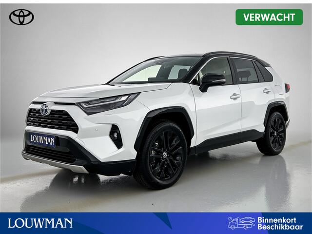 Toyota RAV4 2.5 Hybrid AWD Bi-Tone | 1.650 KG Trekgewicht | Stoel + Stuurverwarming | Elektrische Stoel | Facelift model |