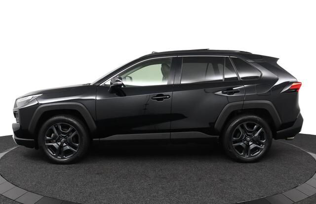 Toyota RAV4 2.5 Hybrid AWD ADVENTURE | Panoramadak | Trekhaak | Apple Carplay/Android Auto | Stoelverwarming | Leer | Elektrische Achterklep | Parkeersensoren | 360Camera |