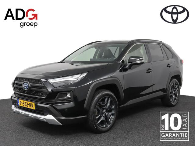 Toyota RAV4 2.5 Hybrid AWD ADVENTURE | Trekhaak | Leer | Apple Carplay/Android Auto | 360 Camera | Parkeersensoren | JBL Audio |