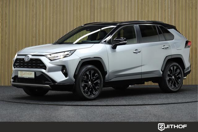 Toyota RAV4 2.5 Hybrid Bi-Tone | Facelift | Trekhaak | Parkeerhulp | Adaptive-cruise | Elek. Achterklep | Maps Navigatie | Lederen Bekleding | Camera | Apple Carplay & Android Auto | Keyless