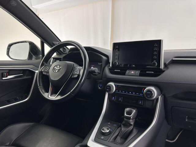 Toyota RAV4 2.5 Hybrid AWD Bi-Tone (INCL.BTW) *LEATHER | FULL-LED | ADAPTIVE-CRUISE | BLINDS-SPOT | TOP-VIEW | JBL-SOUND | KEYLESS | NAVI-FULLMAP | DAB+ | 18''ALU | TOWBAR*