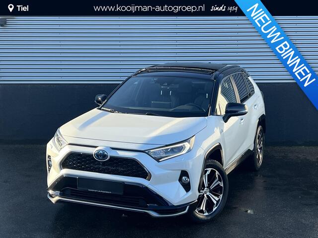 Toyota RAV4 2.5 Plug-in Hybrid AWD Bi-Tone Plus Schuif/kanteldak, Full-option! 360" Camera, Seat memory, JBL, Stoelkoeling, Stoel- & Stuurwielverwarming, LMV, LED, HUD, Dodehoekdetectie