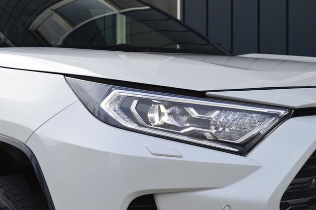 Toyota RAV4 2.5 Hybrid Black Edition Rijklaarprijs-Garantie Panorama dak Led 360 Camera Airco Leder/Stof