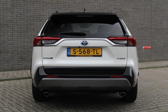 Toyota RAV4 2.5 Hybrid Bi-Tone JBL AUDIO, Automaat, Elektr. Achterklep, Stoelverw., Dodehoek detectie, Keyless Entry/Start, Navigatie, Achteruitrijcamera, Cruise/Climate Control