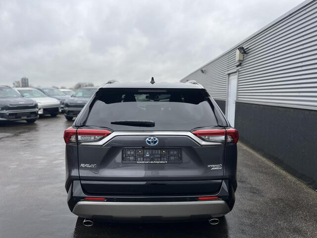 Toyota RAV4 2.5 Hybrid AWD Bi-tone Navigatie, Stuurwiel- & Stoelverwarming, LED, PDC, LMV, Elek. bestuurdersstoel, Leder/alcantara