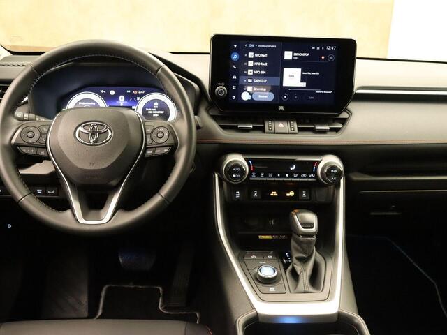 Toyota RAV4 2.5 Hybrid AWD ADVENTURE - ORIGINEEL NEDERLANDSE AUTO - NAVIGATIE - PANORAMADAK - DEELS LEDEREN BEKLEDING - ELEKTRISCH VERSTELBARE BESTUURDERSSTOEL - ELEKTRISCHE ACHTERKLEP - CAMERA - PARKEERSENSOREN VOOR/ ACHTER - JBL AUDIO - DODEHOEK DETECTIE