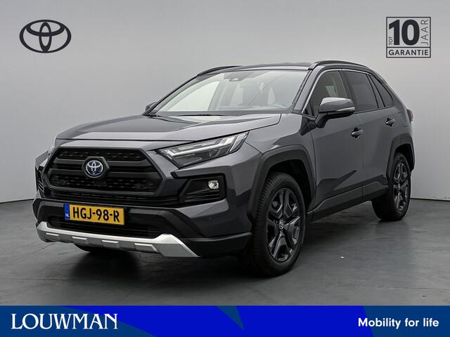Toyota RAV4 2.5 Hybrid AWD ADVENTURE | 1650 kg trekgewicht | Trekhaak | Carplay | Stoelverwarming | IQ-lader telefoon | Elektrische achterklep