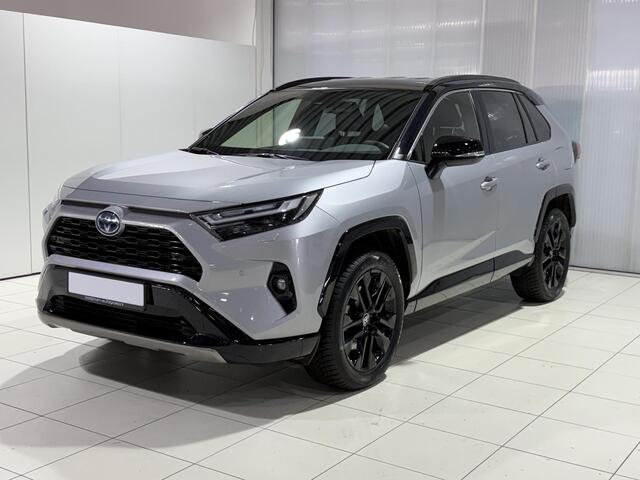 Toyota RAV4 2.5 Hybrid AWD Bi-Tone Automaat Navigatie, Stuurwiel- & Stoelverwarming, LED, PDC, LMV, Elek. bestuurdersstoel, Leder/alcantara