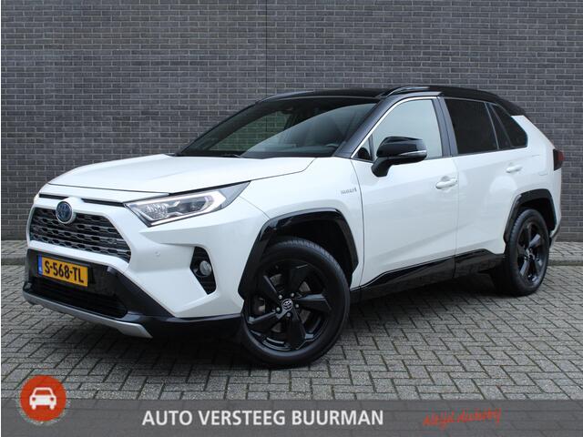 Toyota RAV4 2.5 Hybrid Bi-Tone JBL AUDIO, Trekhaak, Automaat, Elektr. Achterklep, Stoelverw., Dodehoek detectie, Keyless Entry/Start, Navigatie, Achteruitrijcamera, Cruise/Climate Control