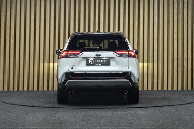 Toyota RAV4 2.5 Hybrid Style Bi-Tone | Innovation-Pakket | JBL Audio | Adaptive-cruise | 360° Camera | Clima | Leder | Stoel & Stuurverwarming | Parkeersensoren V+A | Apple Carplay & Android Auto | Navigatie | Keyless | Dodehoekdetectie