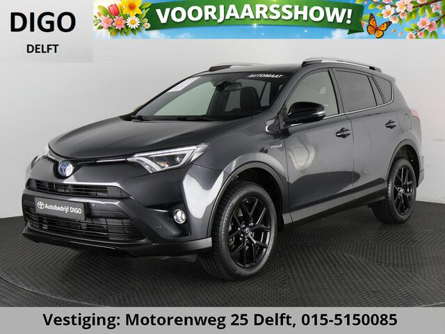 Toyota RAV4 2.5 HYBRID BLACK EDITION AUTOMAAT GARANTIE 6-2028 NAVI.PDC.CAMERA.18 INCH. SLECHTS 99.000 KM.