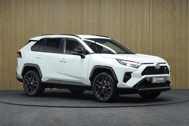Toyota RAV4 2.5 Hybrid AWD GR SPORT | Sport Plus Pakket | JBL Audio | Adaptive-cruise | 360° Camera | Clima | Leder-Alcantara | Apple Carplay | Navigatie | Stoel & Stuurverwarming | Keyless | Dodehoekdetectie