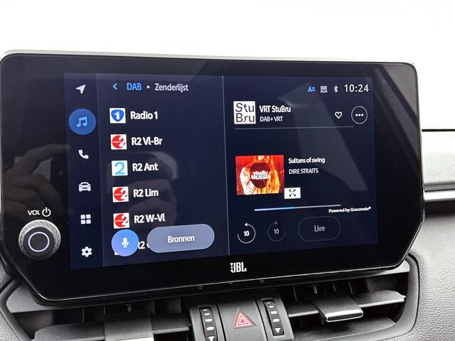 Toyota RAV4 2.5 Plug-in Hybrid AWD Bi-Tone Plus | Schuif/Kantel dak | JBL | Head-Up Display | 360 Camera | Stoel ventilatie | stoelverwarming + achterbank | Elektrische stoel met geheugen | Parkeersensoren voor+achter | Elektrische achterk