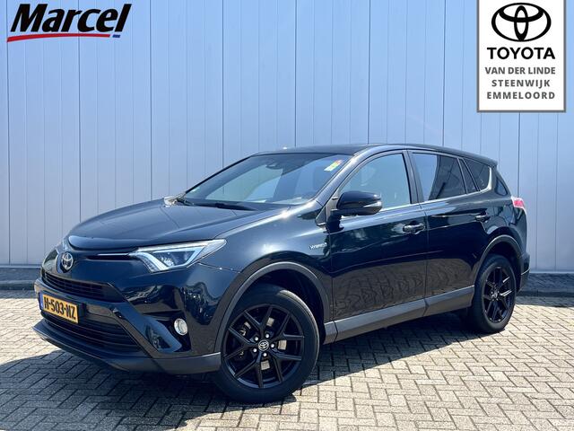 Toyota RAV4 2.5 Hybrid Black Edition Dealer Onderhouden Panorama Leer Alcantara Parkeer Sensoren Stoel verwarmd