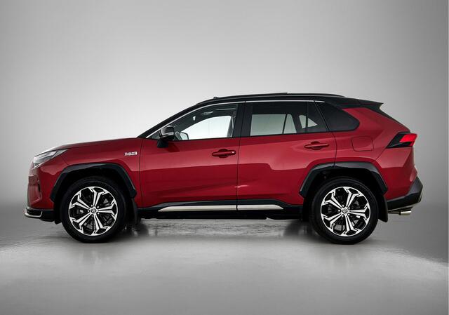 Toyota RAV4 2.5 Plug-in Hybrid AWD Bi-Tone Plus | Dealer onderhouden | Panoramadak | JBL | Head-Up Display | 360 Camera + camera binnenspiegel | Stoel ventilatie | Stoel+stuurverwarming | Navigatie | Apple CarPlay/Android Auto |