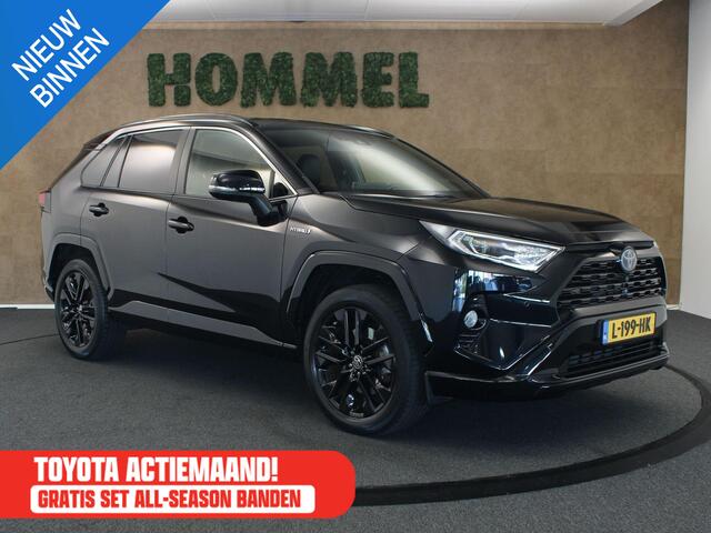 Toyota RAV4 2.5 Hybrid AWD Black Edition - ORIGINEEL NEDERLANDSE AUTO - AFKOMSTIG VAN 1E EIGENAAR - AWD - ALARM KLASSE 3 - ELEKTRISCHE ACHTERKLEP - CAMERA IN BINNENSPIEGEL - DODEHOEK DETECTIE - DRAADLOZE TELEFOONLADER - APPLE CARPLAY/ ANDROID AUTO - PARKEERSENSOREN V