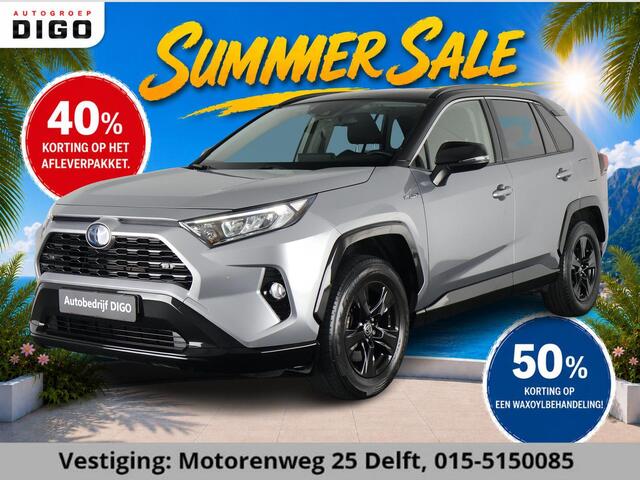 Toyota RAV4 2.5 HYBRID BI-TONE BLACKSTYLE GARANTIE 9-2030* GARANTIE TOT 09-2030! . PARKEERSENSOREN VOOR & ACHTER . APPLE CARPLAY & ANDRIOD AUTO .