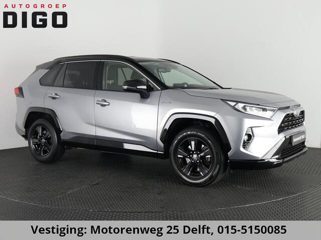 Toyota RAV4 2.5 HYBRID BI-TONE BLACKSTYLE GARANTIE 9-2030* GARANTIE TOT 09-2030! . PARKEERSENSOREN VOOR & ACHTER . APPLE CARPLAY & ANDRIOD AUTO .