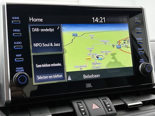 Toyota RAV4 2.5 Plug-in Hybrid AWD Style | Trekhaak afneembaar - 1500KG trekgewicht | JBL | dodehoek detectie | Stoel+stuurverwarming | Parkeersensoren voor+achter | Elektrische achterklep |