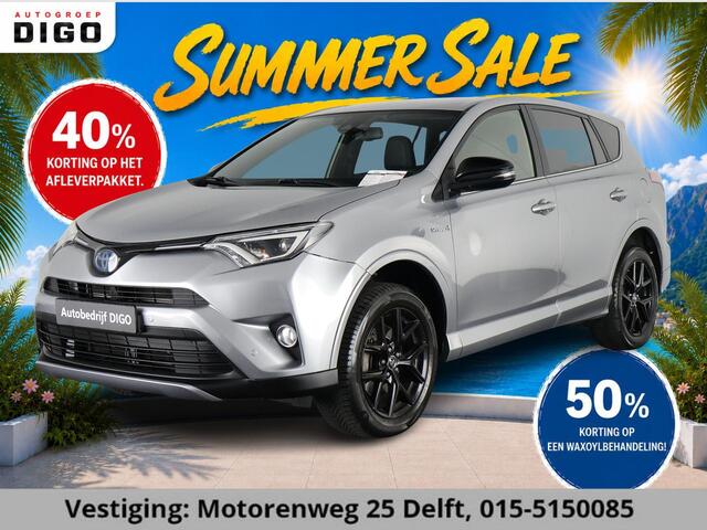 Toyota RAV4 2.5 STYLE HYBRIDE 4-WD SILVERLINE GARANTIE 4-2028* 1650 TREKGEWICHT . GARANTIE TOT 04-2028! . PARKEERSENSOREN VOOR & ACHTER . KEYLESS ENTRY .