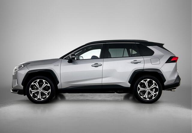 Toyota RAV4 2.5 Plug-in Hybrid AWD Bi-Tone Plus | Trekhaak afneembaar - 1500KG trekgewicht | 360 camera + binnenspiegel | Stoel+stuurverwarming | Stoelventilatie | Dodehoek detectie | Parkeersensoren voor+achter | Elektrische achterklep |