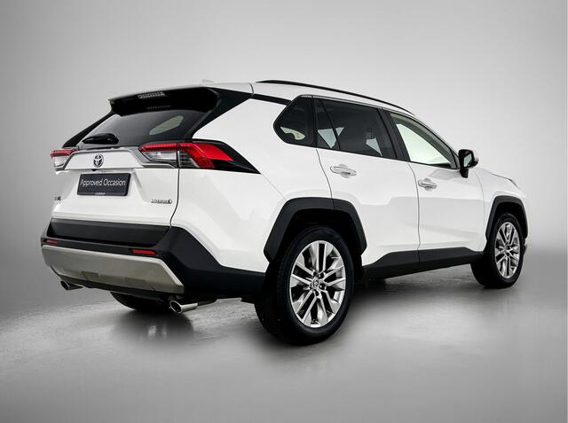 Toyota RAV4 2.5 Hybrid AWD Executive Premium Pack | Panorama Schuif/kanteldak | JBL | 360 camera + camerabeeld in binnenspiegel | stoel ventilatie | Stoel+stuurverwarming + achterbank | Memory seat | Bruin Leder | draadloze telefoonlader |