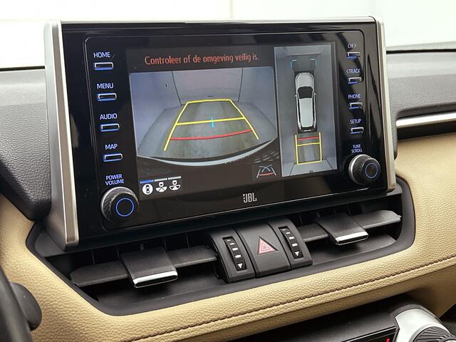 Toyota RAV4 2.5 Hybrid AWD Executive Premium Pack | Panorama Schuif/kanteldak | JBL | 360 camera + camerabeeld in binnenspiegel | stoel ventilatie | Stoel+stuurverwarming + achterbank | Memory seat | Bruin Leder | draadloze telefoonlader |