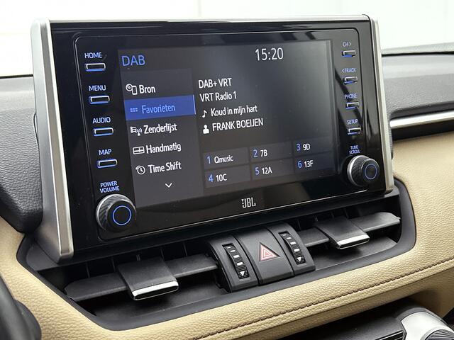 Toyota RAV4 2.5 Hybrid AWD Executive Premium Pack | Panorama Schuif/kanteldak | JBL | 360 camera + camerabeeld in binnenspiegel | stoel ventilatie | Stoel+stuurverwarming + achterbank | Memory seat | Bruin Leder | draadloze telefoonlader |