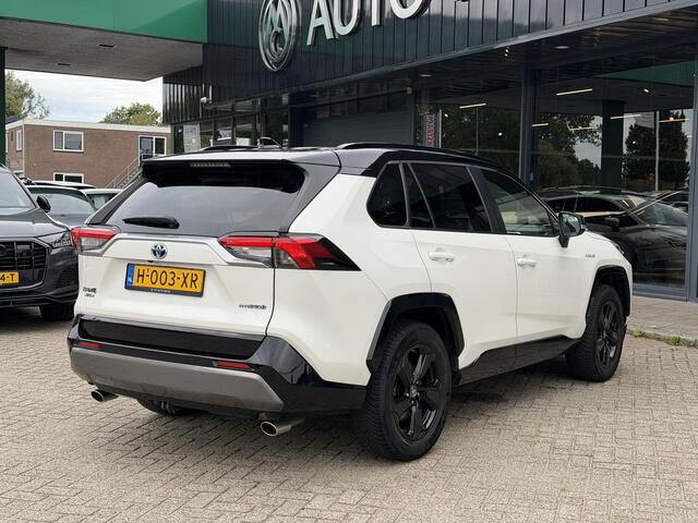 Toyota RAV4 2.5 Hybrid AWD Bi-Tone | CAMERA | JBL | LED KOPLAMPEN | NAVIGATIE | KEYLESS ENTRY/GO | LEDER | PARKEREN SENSOREN | STOELVERWARMING | ELEKTRISCHE STOELEN |