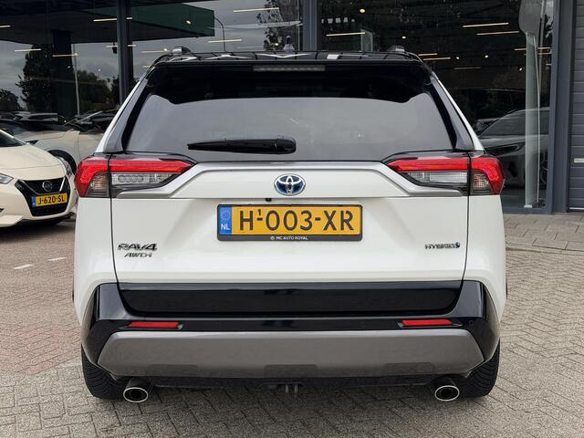 Toyota RAV4 2.5 Hybrid AWD Bi-Tone | CAMERA | JBL | LED KOPLAMPEN | NAVIGATIE | KEYLESS ENTRY/GO | LEDER | PARKEREN SENSOREN | STOELVERWARMING | ELEKTRISCHE STOELEN |