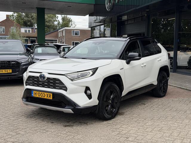 Toyota RAV4 2.5 Hybrid AWD Bi-Tone | CAMERA | JBL | LED KOPLAMPEN | NAVIGATIE | KEYLESS ENTRY/GO | LEDER | PARKEREN SENSOREN | STOELVERWARMING | ELEKTRISCHE STOELEN |