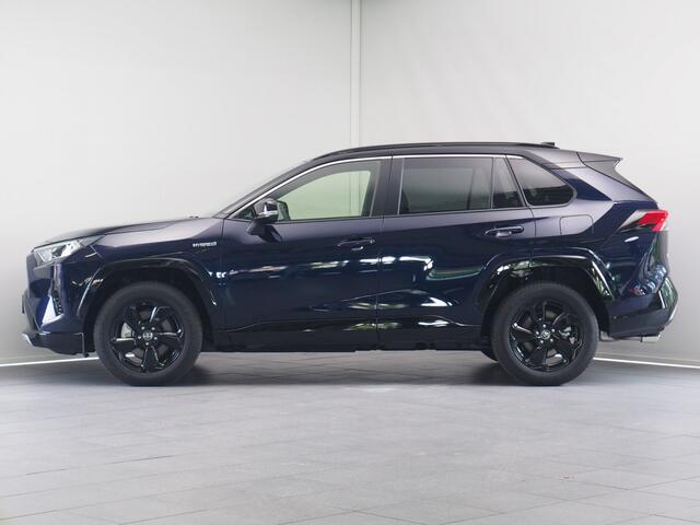 Toyota RAV4 2.5 Hybrid Style Bi-Tone | Stuur- en Stoelverwarming | Adaptive Cruise Control | Achteruitrijcamera | Apple CarPlay/ Android Auto | Draadloze Telefoonlader | Pre-Collision System | Elektrische Achterklep | Verwarmde