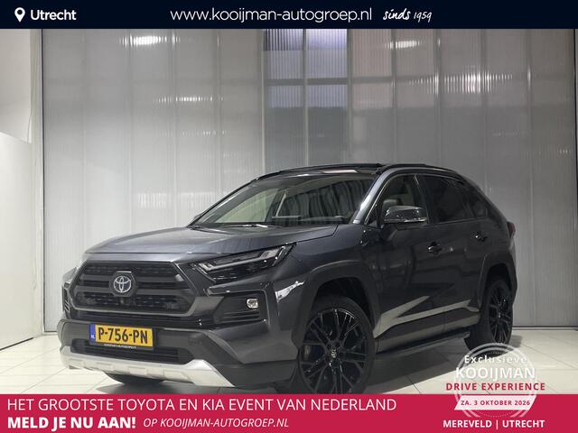 Toyota RAV4 2.5 Hybrid AWD ADVENTURE Schuif/Kanteldak, 360 Camera, JBL, Navigatie, 1650KG Trekgewicht, Stoelverwarming