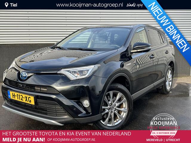 Toyota RAV4 2.5 Hybrid AWD Executive Trekhaak, Navigatie, Lederen bekleding, Dodehoekdetectie, 360" Camera, Dealeronderhouden, Stoel- & Stuurwiel verwarmd,