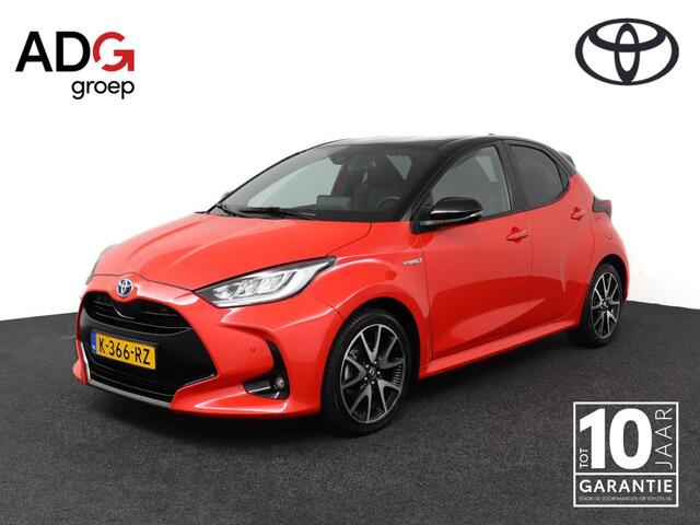 Toyota YARIS 1.5 Hybrid Launch Edition | lederen/stof bekleding | Navigatie | Apple Carplay/Android Auto |