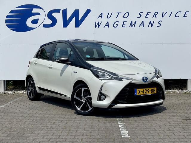 Toyota YARIS 1.5 Hybrid Bi-Tone | Parelmoer | CarPlay | Camera | Keyless | Cruise | 16 inch