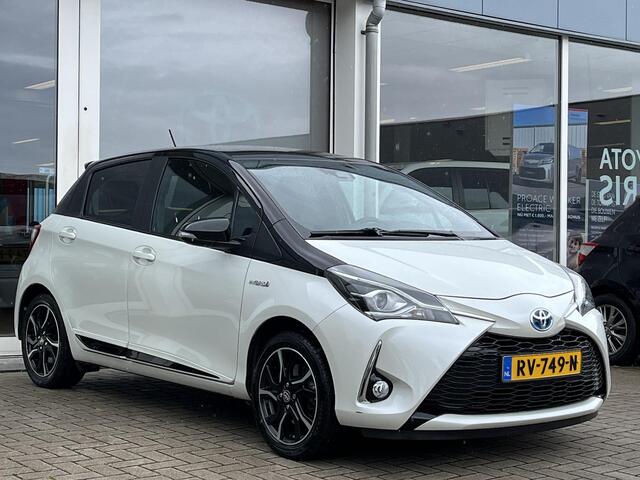 Toyota YARIS 1.5 Hybrid Bi-Tone | cruise Control | Trekhaak voor fietsendrager | Toyota garantie tot 2028!