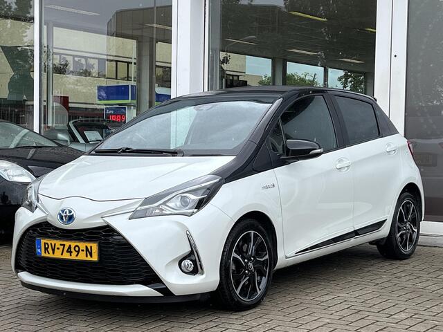 Toyota YARIS 1.5 Hybrid Bi-Tone | cruise Control | Trekhaak voor fietsendrager | Toyota garantie tot 2028!