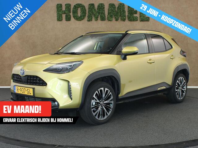 Toyota YARIS Cross 1.5 Hybrid Executive ORIGINEEL NEDERLANDSE AUTO - TREKHAAK 750KG GEREMD TREKGEWICHT - HEAD-UP DISPLAY - PARKEERSENSOREN VOOR EN ACHTER - JBL GELUIDSINSTALLATIE - STOEL VERWARMING - DRAADLOZE OPLADER - DODEHOEK DETECTIE