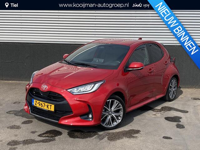 Toyota YARIS 1.5 Hybrid 130 Executive Navigatie Apple CarPlay/Android Auto, Dodehoek detectie, parkeersensoren v&a, adaptieve cruise control, keyless, stoel verwarming, 1e eign.