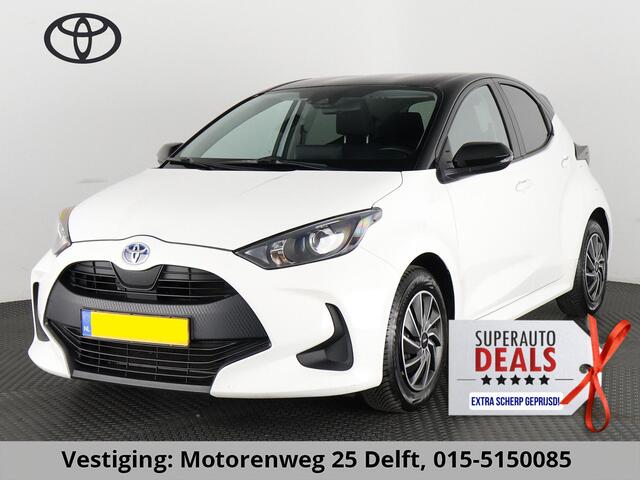 Toyota YARIS 1.5 HYBRIDE GARANTIE TOT 2033* BLACK & WHITE BIJNA 2023. CLOUD NAVI.CLIMA.CRUISE