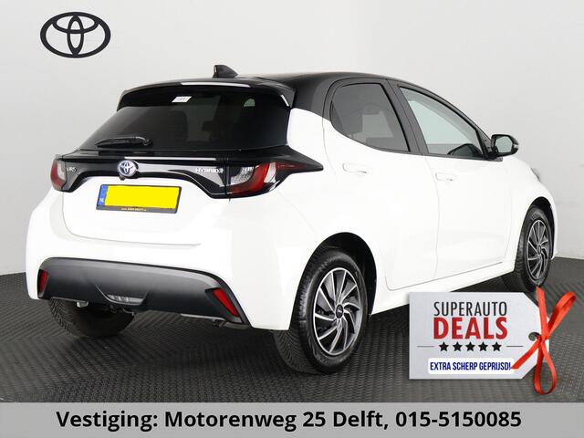 Toyota YARIS 1.5 HYBRIDE GARANTIE TOT 2033* BLACK & WHITE BIJNA 2023. CLOUD NAVI.CLIMA.CRUISE