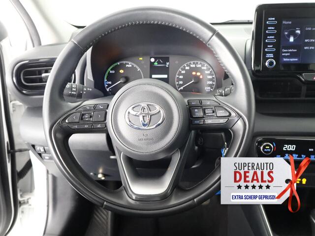 Toyota YARIS 1.5 HYBRIDE GARANTIE TOT 2033* BLACK & WHITE BIJNA 2023. CLOUD NAVI.CLIMA.CRUISE
