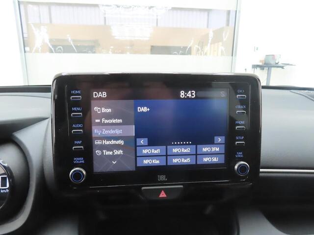 Toyota YARIS 1.5 Hybrid Automaat Executive Leer Navi Camera Ad Cruise Stoelverwarming Dodehoek Parkeersensoren