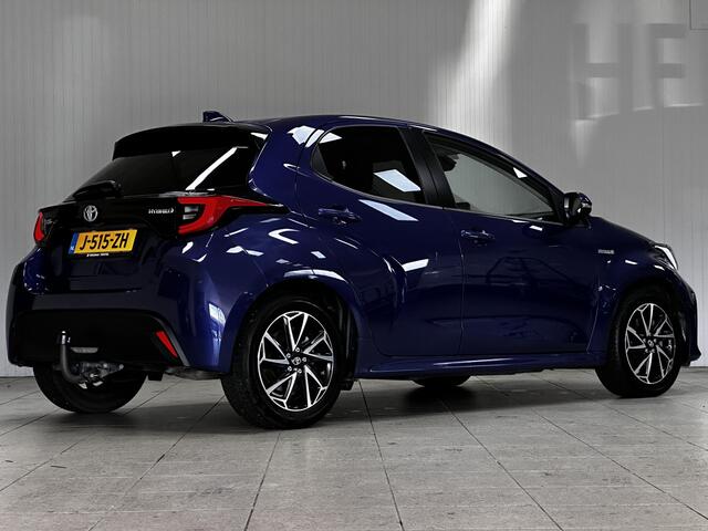 Toyota YARIS 1.5 Hybrid Dynamic/ Dealer Onderhouden!/ Trekhaak!/ Automaat/ LED Koplampen/ Apple+Android/ DAB+/ 16''LMV/ Grootlichtass./ Camera/ Clima/ Navi/ Cruise/ Bluetooth/ Multi.LEDER.Stuur/ Elek.Pakket/ Isofix/ Getint G