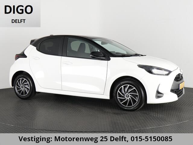 Toyota YARIS 1.5 HYB 1e EIG GARANTIE TOT 11-2032* BLACK & WHITE BIJNA 2023. CLOUD NAVI.CLIMA.CRUISE