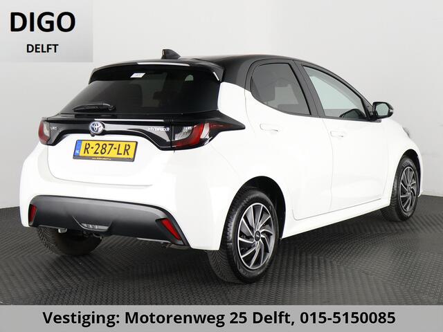 Toyota YARIS 1.5 HYB 1e EIG GARANTIE TOT 11-2032* BLACK & WHITE BIJNA 2023. CLOUD NAVI.CLIMA.CRUISE
