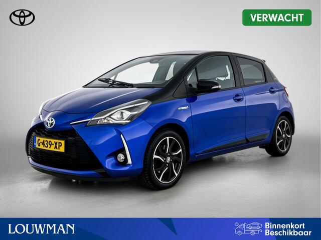 Toyota YARIS 1.5 Hybrid Premium Bi-Tone | Stoelverwarming | Navigatie | Climate Control | Safety Sense | Camera |